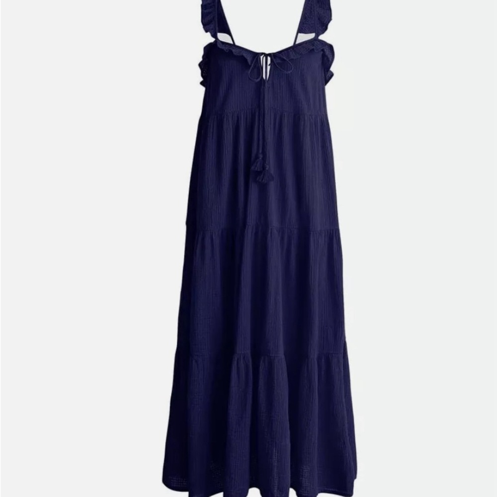 J.Crew NWT gauze tiered, ruffle strap sundress. Size XXS.